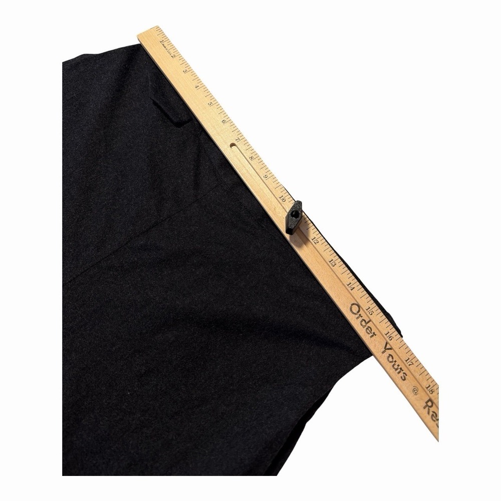 J.Crew Black Wool Blend Wide Leg Culotte Pants Womens Approx Size 12 - Picture 5 of 6